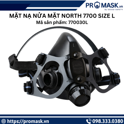 Mặt nạ nửa mặt North 7700 Size L