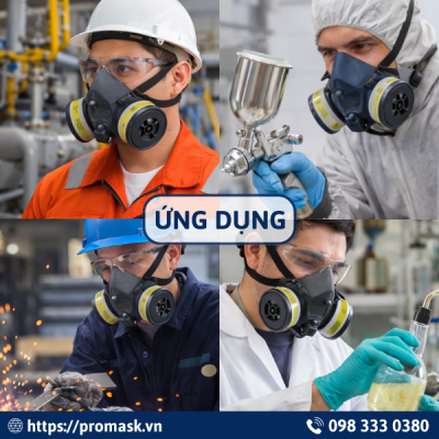 Ứng dụng quả lọc phòng độc đa khí North 75SCL