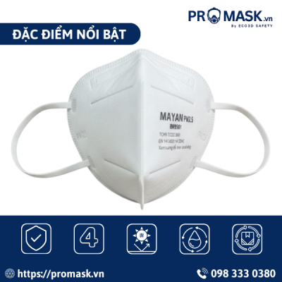 Đặc điểm khẩu trang MAYAN PM2.5 BH9501