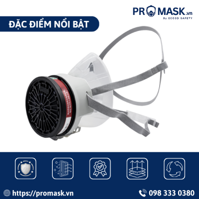 Đặc điểm nổi bật mặt nạ phòng độc EliteGas Mask KP-EG-001