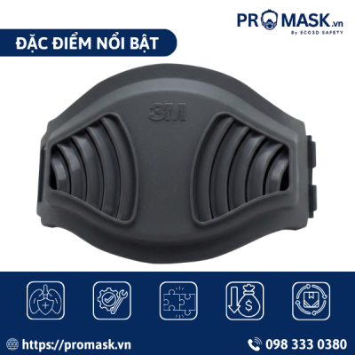 Đặc điểm nổi bật nắp giữ tấm lọc 3M – 1700