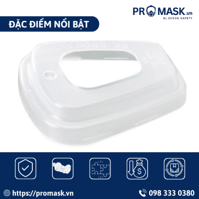 Đặc điểm nổi bật nắp giữ tấm lọc bụi 3M – 501