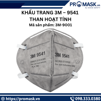 Khẩu trang 3M – 9541 than hoạt tính