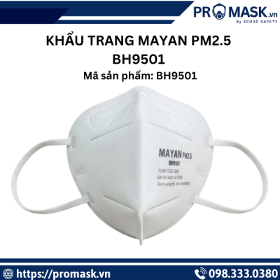 Khẩu trang MAYAN PM2.5 BH9501