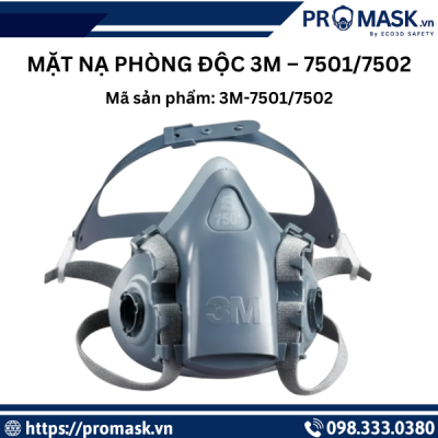 Mặt nạ phòng độc 3M – 7501_7502