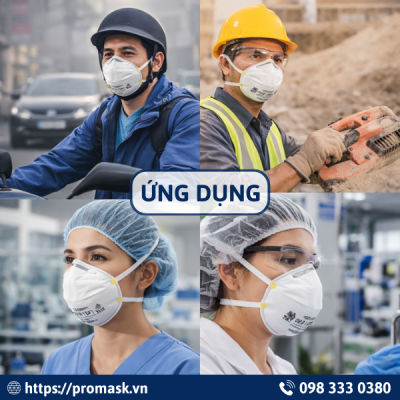 Ứng dụng khẩu trang 3M - 8210
