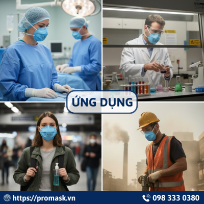 Ứng dụng khẩu trang 3M – 1860