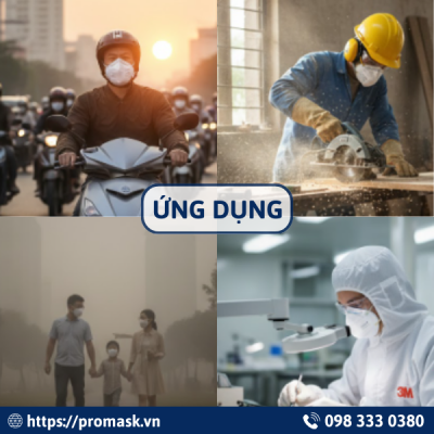 Ứng dung khẩu trang 3M – 9001