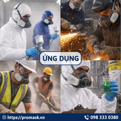 Ứng dụng nắp giữ tấm lọc 3M – 1700