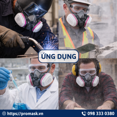 Ứng dụng nắp giữ tấm lọc bụi 3M – 501