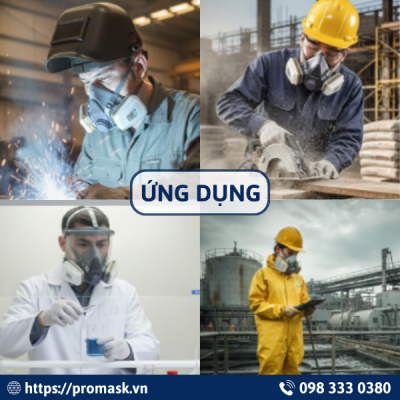 Ứng dụng tấm lọc bụi 3M – 5N11