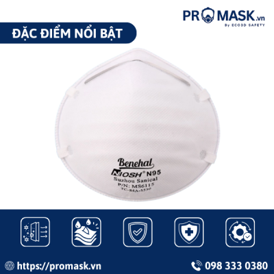 Đặc điểm khẩu trang Model MS6115