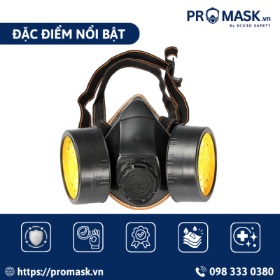 Đặc điểm nổi bật mặt nạ phòng độc Blue Eagle NP306