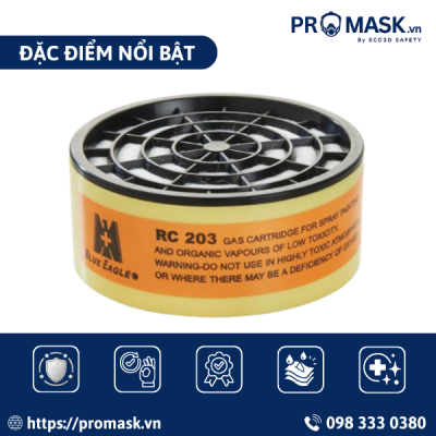 Đặc điểm nổi bật phin lọc RC-203