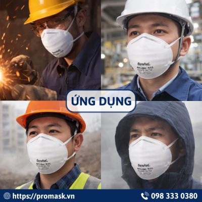 Ứng dụng khẩu trang Model MS6115