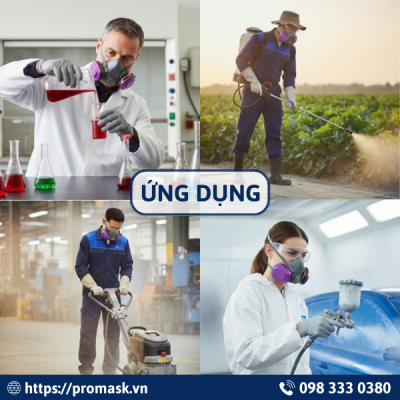 Ứng dụng phin lọc độc khí OV và bụi hơi dầu 7581P100L Honeywell