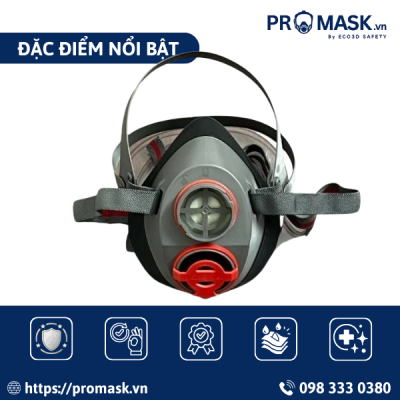 Đặc điểm nổi bật bộ mặt nạ nửa mặt 7200LEN