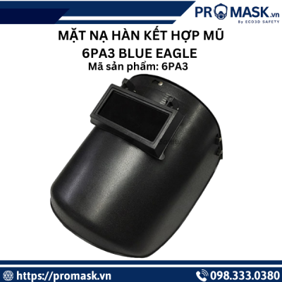 Mặt nạ hàn kết hợp mũ 6PA3 Blue Eagle