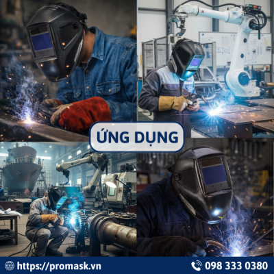 Ứng dụng mặt nạ bảo hộ lao động BARRIER 3