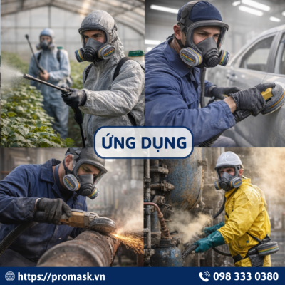 Ứng dụng phin lọc M6000 A1B1E1K1