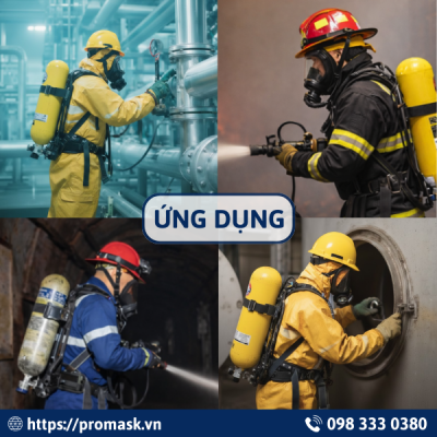 Ứng dụng SCBA 3M™ Scott™ Industrial