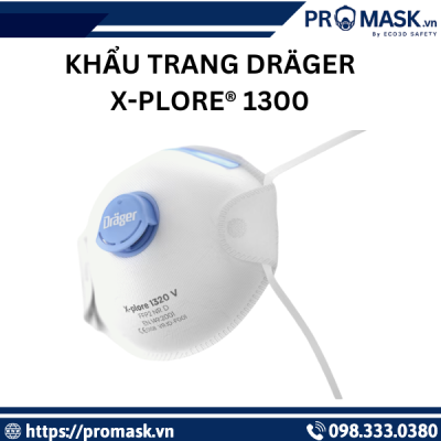 Khẩu trang bảo hộ Dräger X-plore® 1300