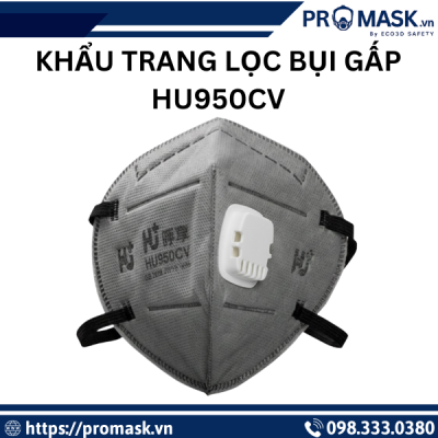 Khẩu trang lọc bụi gấp HU950CV