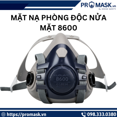 Mặt nạ phòng độc nửa mặt 8600
