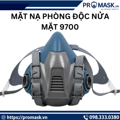 Mặt nạ phòng độc nửa mặt 9700