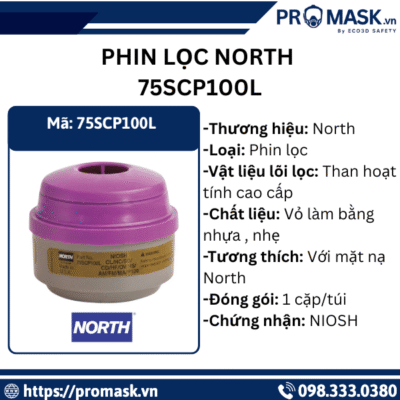 Phin lọc khí độc 75SCP100L